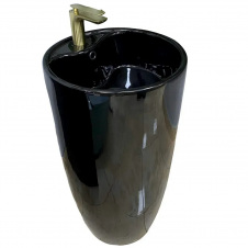 Раковина підлогова VBI Argiento Black Glossy чорний глянець (VBI-019005)