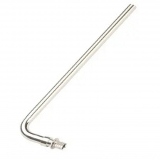 Трубка Г-подібна для підключення радіаторів (н/ж сталь) d16 x 15, L = 750 мм (FELT16750)