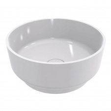 Умивальник Miraggio Marta 420, miramarble, білий глянцевий