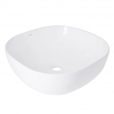 Раковина накладна Qtap Kolibri 400x400x140 біла (QT10116303W)