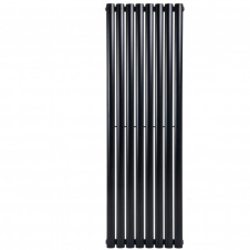 Вертикальний радіатор опалення Arttidesign Rimini 8/1800/472/50 чорний