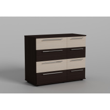 Комод 2 стандарт, Готові кольорові рішення Дуб Бароко Бурштиновий