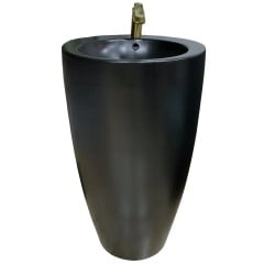 Раковина підлогова VBI Agropoli Black Matt чорний мат (VBI-019004) Васильевка