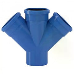 Хрестовина Valsir Triplus Ø110/110/110 45° (VS0650655) Дубно