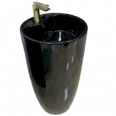 Раковина підлогова VBI Argiento Black Glossy чорний глянець (VBI-019005) Охтирка