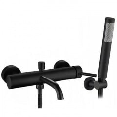 Змішувач для ванни Rea Lungo чорний (REA-P6634) Дубно