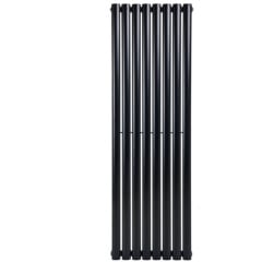 Вертикальний радіатор опалення Arttidesign Rimini 8/1800/472/50 чорний Тячів