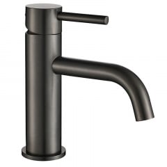 Змішувач для раковини VBI Milano Black низький чорний (VBI-050100BL) Кременец