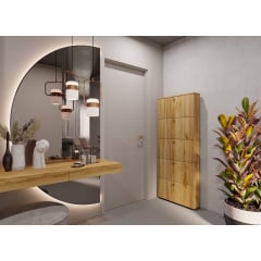 Тумба для взуття №2, Готові кольорові рішення Біле дерево Бердянськ