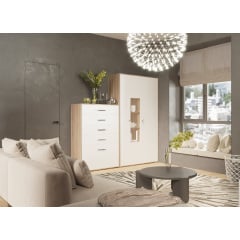 Комод Franco/Франко, Готові кольорові рішення Біле дерево Переяслав-Хмельницький