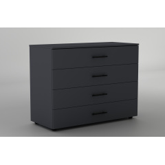 Комод Luna/Луна, Готові кольорові рішення Дуб Крафт білий Лосиновка