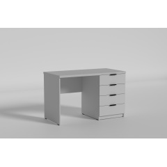 Стіл Junior (Джуніор) з 4 шухлядками та кришкою 32 мм, Готові кольорові рішення Антрацит Нова Каховка