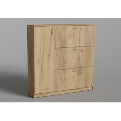 Тумба для взуття №1, Готові кольорові рішення Дуб сонома світлий Кропива