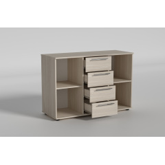 Комод 4 стандарт, Готові кольорові рішення Дуб Бароко Рістретто Бердянск