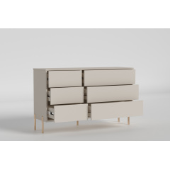 Комод Dominika/Домініка, Готові кольорові рішення Бетон світлий Енергодар