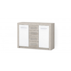 Комод Anita/Аніта, Готові кольорові рішення Дуб Бароко Бурштиновий Кобыжча