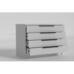 Комод 1000 Noir/Нуар , Готові кольорові рішення Біле дерево Днепрорудное