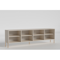 Тумба Dominika/Домініка №4, Готові кольорові рішення Дуб Евок скам'янілий Золотоноша