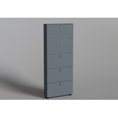 Тумба для взуття №2, Готові кольорові рішення Біла Аляска Долина