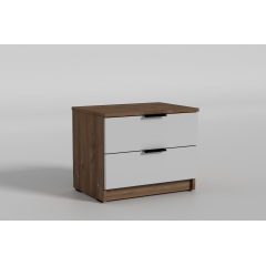 Тумба приліжкова Junior (Джуніор), Готові кольорові рішення Дуб Експресив Бронзовий Василівка