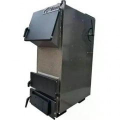 Котел шахтного типу Bizon F-10 з фронтальним завантаженням Кропива