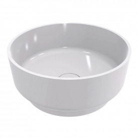 Умивальник Miraggio Marta 420, miramarble, білий глянцевий