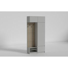 Передпокій Space/Спейс №2, Готові кольорові рішення Дуб Кремона Toppo