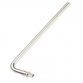 Трубка Г-подібна для підключення радіаторів (н/ж сталь) d20 x 15, L = 750 мм (FELT20750)