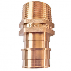 Муфта латунна із зовнішньою різьбою Heat-PEX F&E 16x1/2 (FEAM16150)