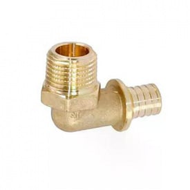 Кутник із зовнішньою різьбою Heat-PEX F&E латунь 25x3/4 (FEEM25200)