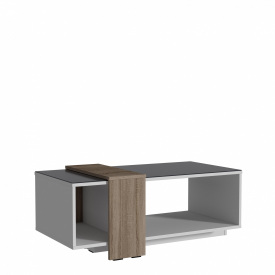 Стіл кавовий №4, Готові кольорові рішення Біле дерево