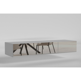 Антресоль Noir/Нуар 3-дв, Готові кольорові рішення Дуб Крафт білий