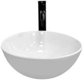 Раковина накладна VBI Amalfi S White біла (VBI-013404)