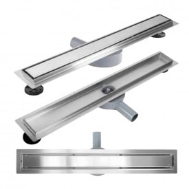 Трап для душу Rea Neox 80 PRO 2в1 сталь (REA-G5809)