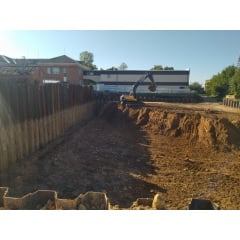 Занурення балки Віброзанурювачем Лозова