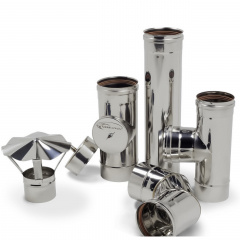 Комплект элементов дымохода D120 для «печи- тандыра» Черкассы