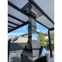 Сегмент для увеличения дымохода "Гарден Шеф"с утеплителем Київ