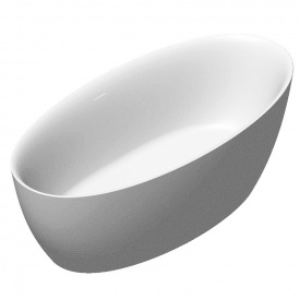 Ванна акрилова Volle 12-22-810 1700x820x585 із сифоном, кристалічний білий