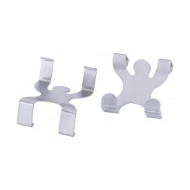 Набор гачков 2 шт на дверь с нержавеющей стали Kamille KM-8847