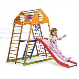 Дитячий спортивний комплекс для будинку KindWood Plus 2