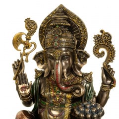 Статуетка декоративна Ганеш - Бог мудрості та благополуччя Veronese AL74249 Володарськ-Волинський