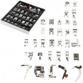 Набір BTB із 32 лапок для швейних машин Singer Baby Lock Brother Janome