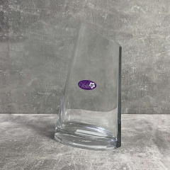 Ваза скляна настільна Viola 12*20 см 31-108-045 Кушугум