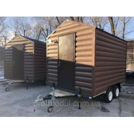 Мобільна лазня на причепі