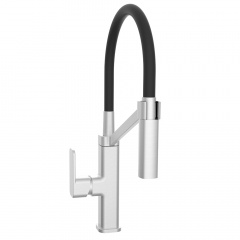 Змішувач для кухні Devit Up чорний/хром (56120) Гайсин