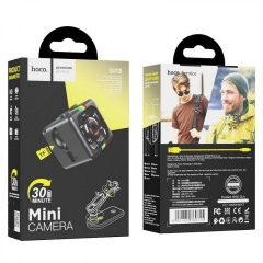 Камера портативна HOCO DI13 1080p TF Black Київ