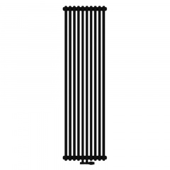 Дизайнерський вертикальний радіатор Irsap Tesi 2 Cod.50 1800x450 Black Тернопіль
