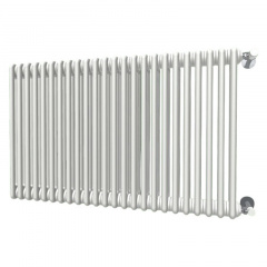 Дизайнерський горизонтальний радіатор Irsap Tesi 3 Cod.02 565x1080 White Косів