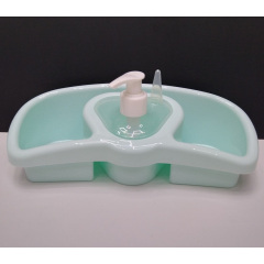 Органайзер для мойки с дозатором для моющего средства мятный Titiz Plastik ZP-218 Киев