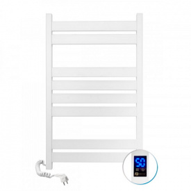 Електрична рушникосушка Navin Largo 500x800 Sensor Л з таймером білий